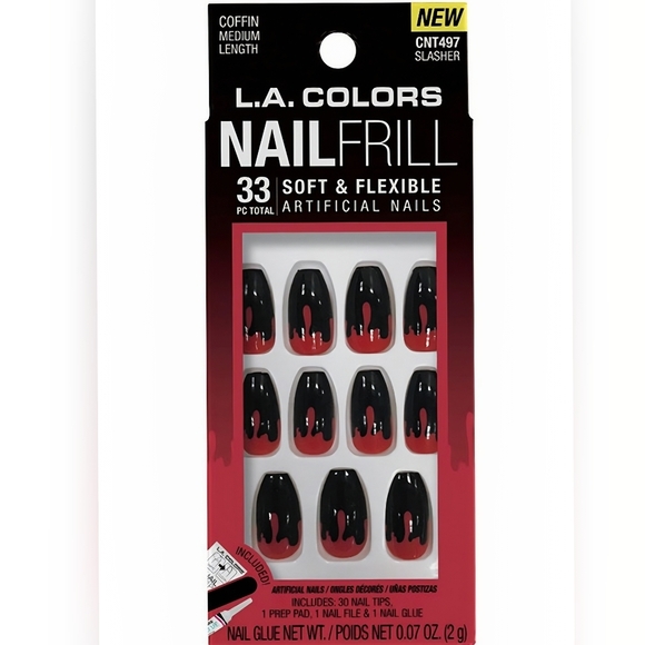 L.A. Colors Other - L.A. Colors "Slasher" Press On Nails